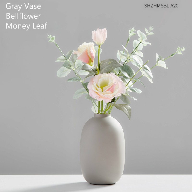 Details about   Nordic Style Ceramic Vase Creative  Nordic Modern Design White Eggshell Flowers 